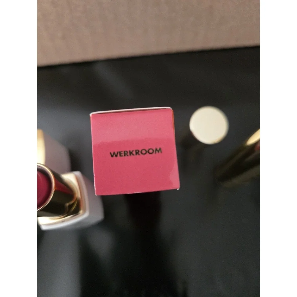Mally Lip Stick Lot of 3 Mally+Rupal Werkroom, Supreme Raspberry,  Tulip